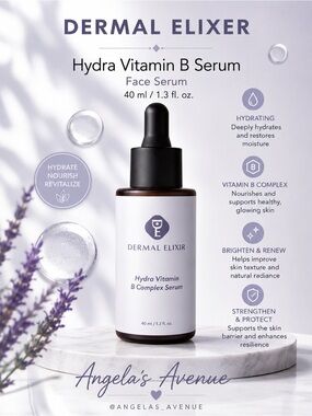 DERMAL ELIXIR - Hydra Vitamin B Serum - Face Serum